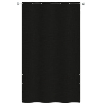 Balkon-Sichtschutz Schwarz 140x240 cm Oxford-Gewebe