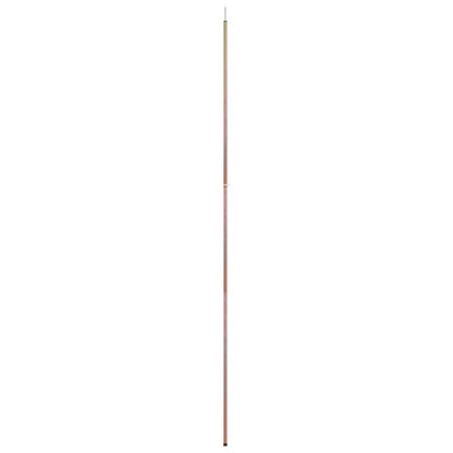 Teleskopisk teltstang med 170-255 cm længde Galvaniseret stål