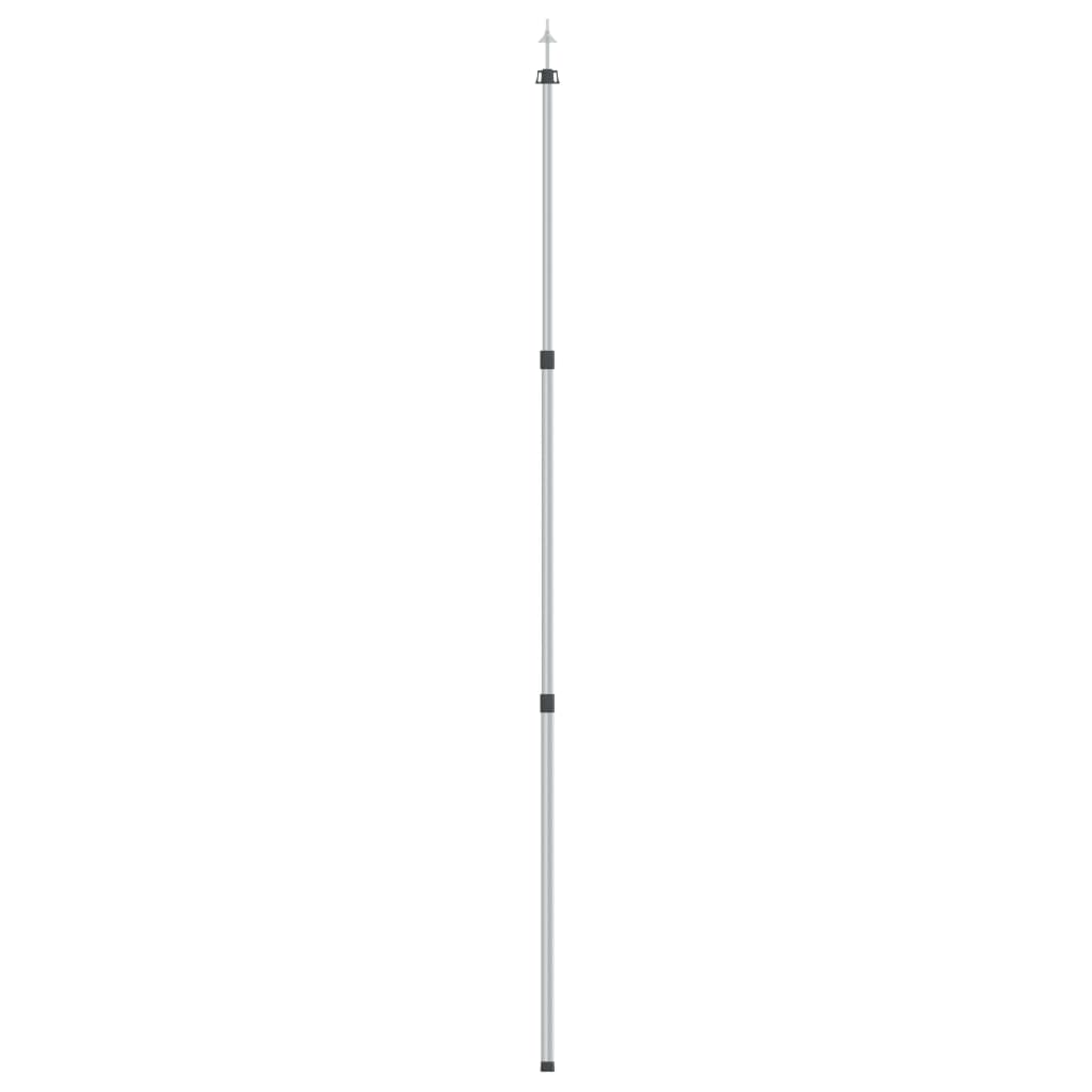 Teleskop presenningsstang 102-260 cm aluminium