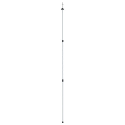 Teleskop presenningsstang 102-260 cm aluminium