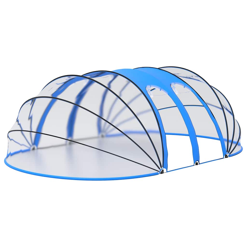 Pool-Kuppel Oval 620x410x210 cm