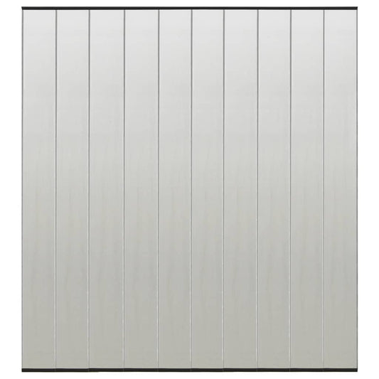 Insektenschutz für Türen 10-tlg. Netzvorhang Schwarz 240x240 cm