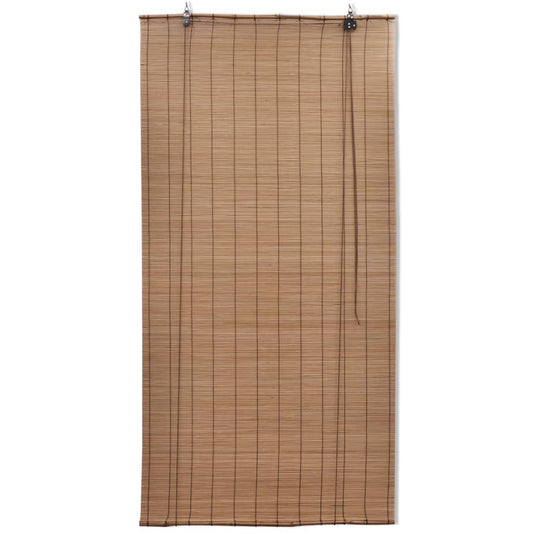 Bambusrollos 2 Stk. 100x160 cm Braun