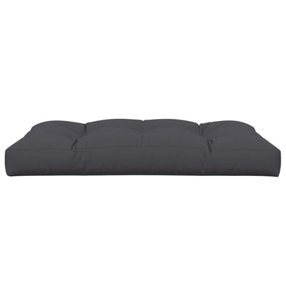 Palettenkissen Anthrazit 120x80x12 cm Stoff