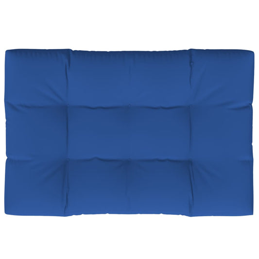 Palettenkissen Königsblau 120x80x12 cm Stoff