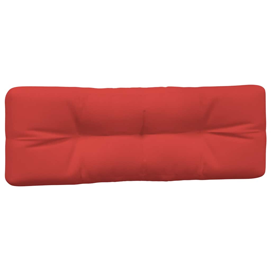 Palettenkissen 5-tlg. Rot Stoff