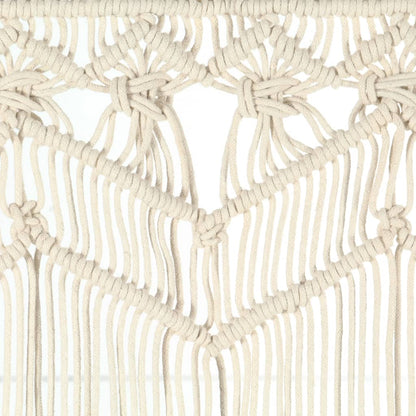 Makramee Vorhang 140x240 cm Baumwolle