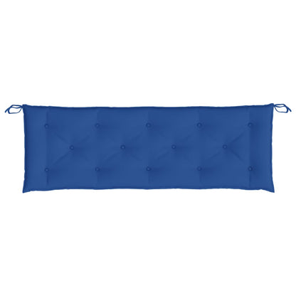 Gartenbank-Auflage Blau 150x50x7 cm Oxford-Gewebe