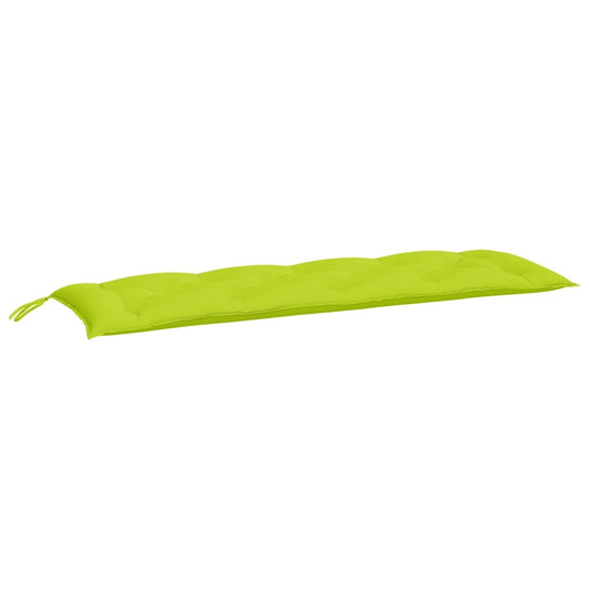 Gartenbank-Auflage Hellgrün 150x50x7 cm Oxford-Gewebe