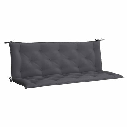 Gartenbank-Auflage Anthrazit 150x(50+50)x7 cm Oxford-Gewebe