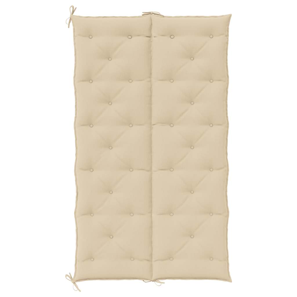 Gartenbank-Auflage Beige 180x(50+50)x7 cm Oxford-Gewebe