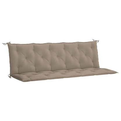 Gartenbank-Auflage Taupe 180x(50+50)x7 cm Oxford-Gewebe