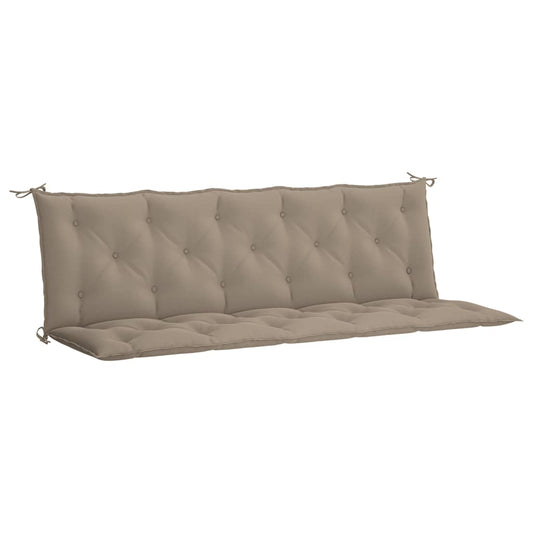 Gartenbank-Auflage Taupe 180x(50+50)x7 cm Oxford-Gewebe