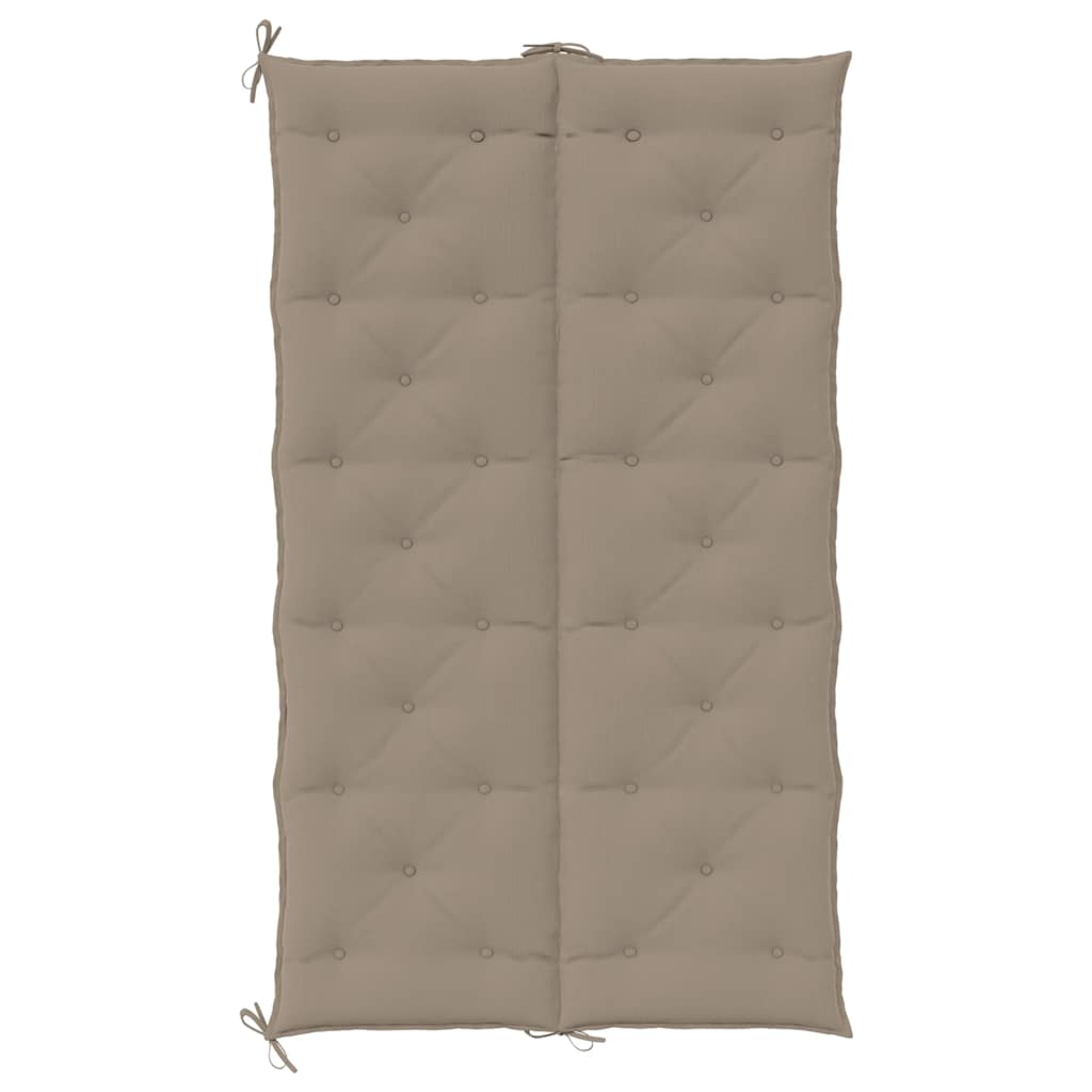 Gartenbank-Auflage Taupe 180x(50+50)x7 cm Oxford-Gewebe