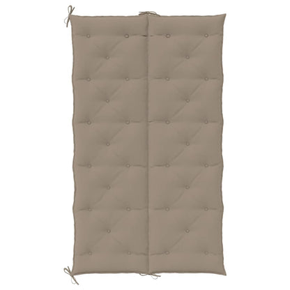 Gartenbank-Auflage Taupe 180x(50+50)x7 cm Oxford-Gewebe