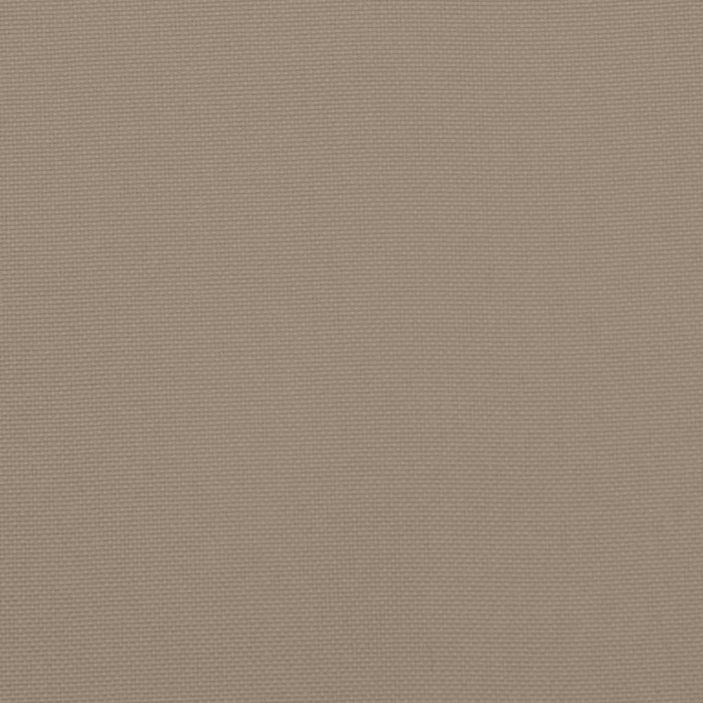 Gartenbank-Auflage Taupe 180x(50+50)x7 cm Oxford-Gewebe