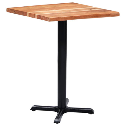 Bistrotisch-Gestell Schwarz 56x56x72 cm Gusseisen