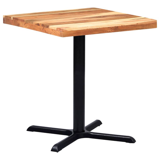 Bistrotisch-Gestell Schwarz 76x76x72 cm Gusseisen