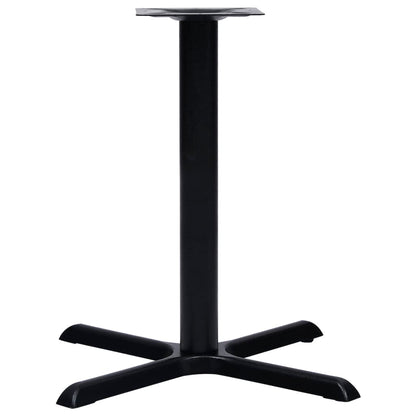 Bistrotisch-Gestell Schwarz 76x76x72 cm Gusseisen