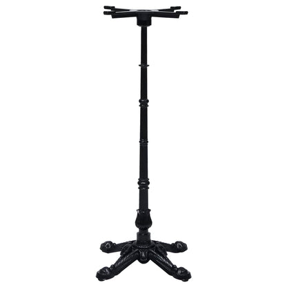 Bistrotisch-Gestell Schwarz 52x52x108 cm Gusseisen