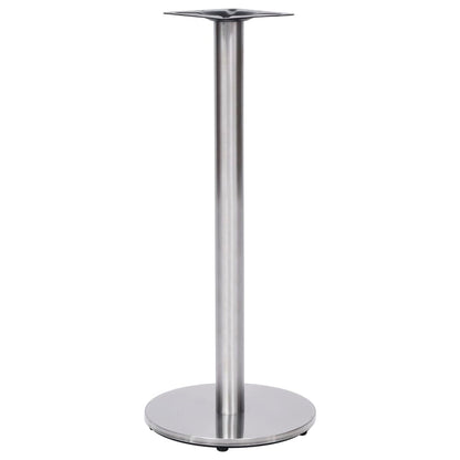 Bistrotisch-Gestell Silbern Ø45x107 cm Edelstahl