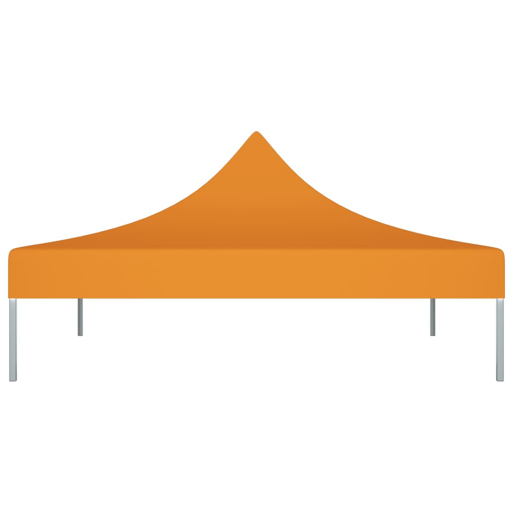 Partyzelt-Dach 3x3 m Orange 270 g/m²