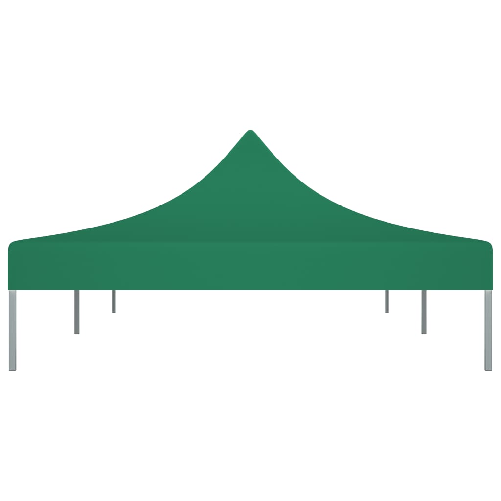 Partyzelt-Dach 6x3 m Grün 270 g/m²