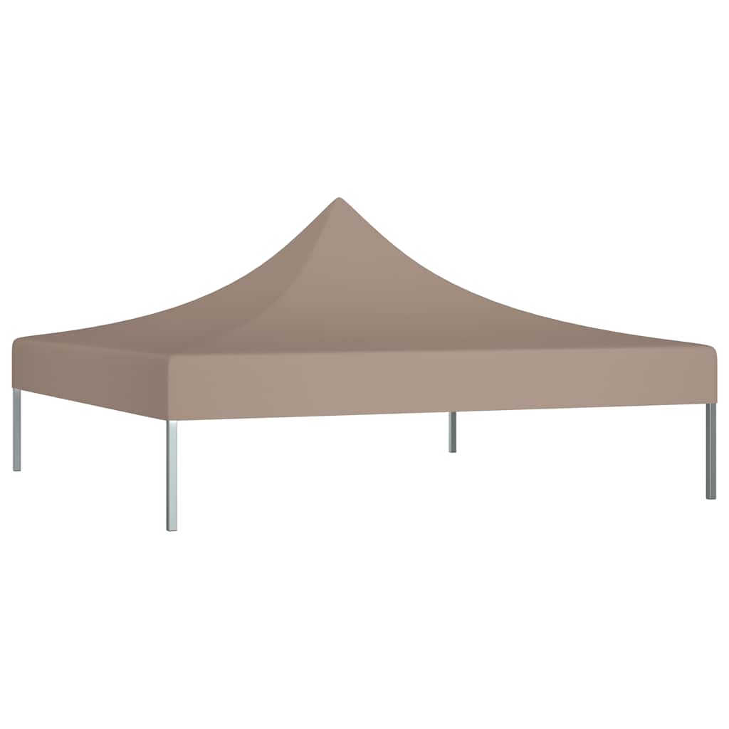 Partyzelt-Dach 2x2 m Taupe 270 g/m²