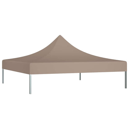 Partyzelt-Dach 2x2 m Taupe 270 g/m²