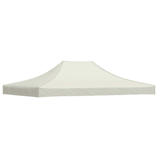 Partyzelt-Dach 4x3 m Creme 270 g/m²