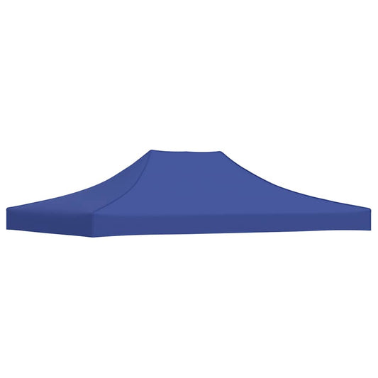 Partyzelt-Dach 4x3 m Blau 270 g/m²
