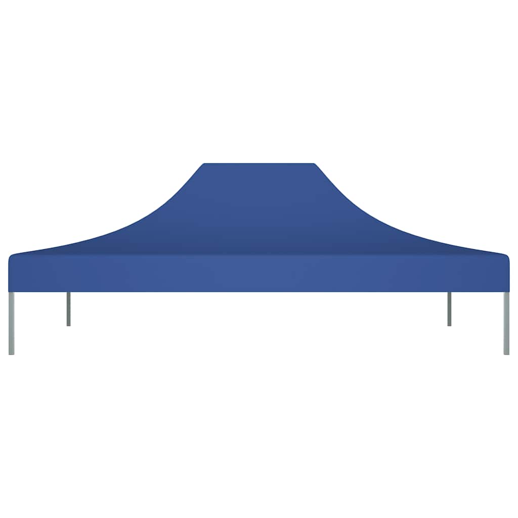 Partyzelt-Dach 4x3 m Blau 270 g/m²