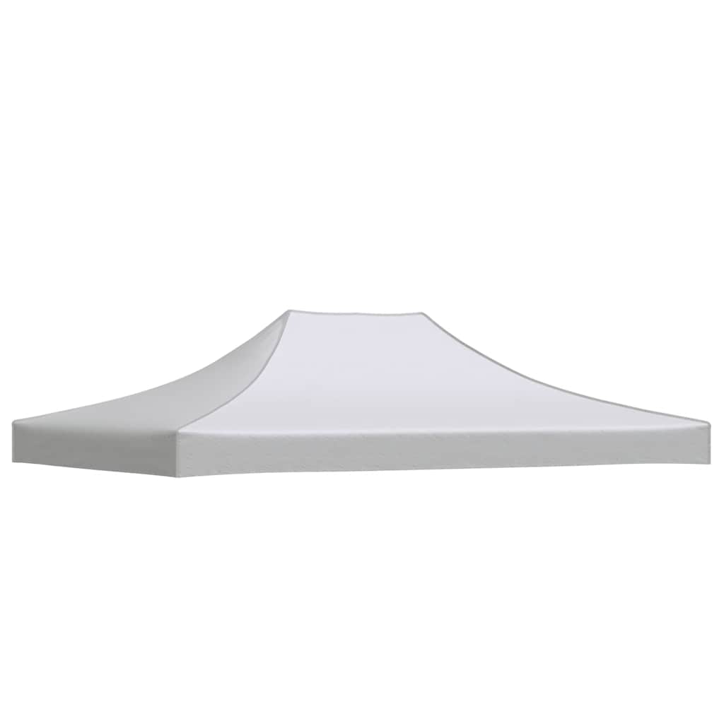 Partyzelt-Dach 4x3 m Weiß 270 g/m²