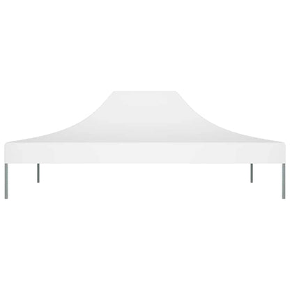 Partyzelt-Dach 4x3 m Weiß 270 g/m²