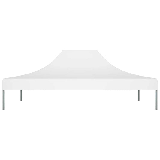 Partyzelt-Dach 4x3 m Weiß 270 g/m²