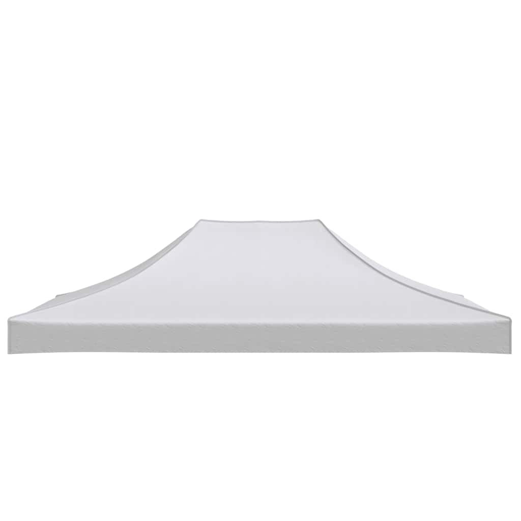 Partyzelt-Dach 4x3 m Weiß 270 g/m²