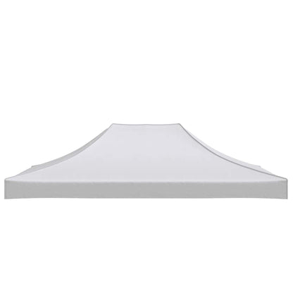Partyzelt-Dach 4x3 m Weiß 270 g/m²