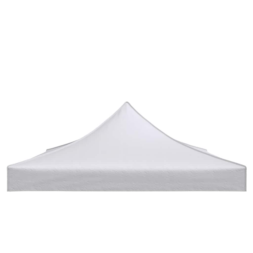 Partyzelt-Dach 4x3 m Weiß 270 g/m²