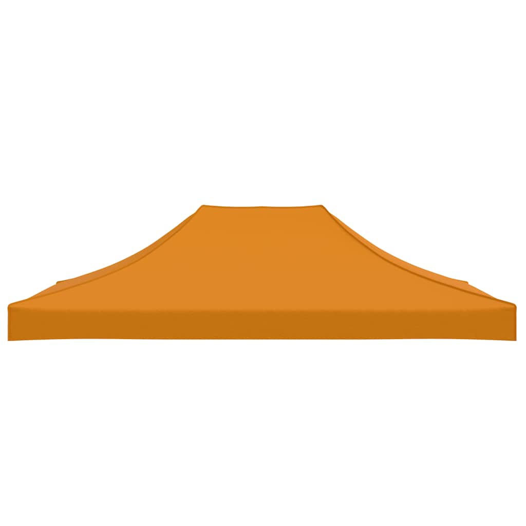 Partyzelt-Dach 4x3 m Orange 270 g/m²