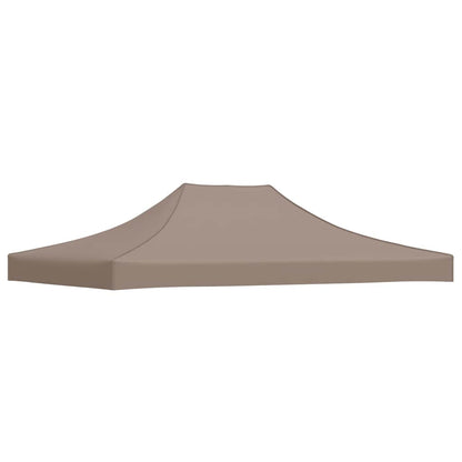 Partyzelt-Dach 4x3 m Taupe 270 g/m²