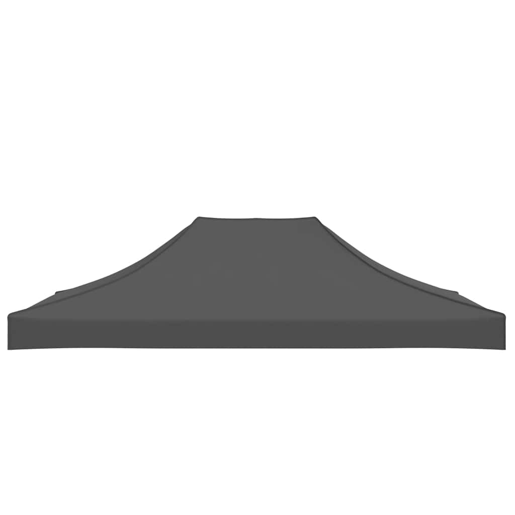 Partyzelt-Dach 4,5x3 m Anthrazit 270 g/m²