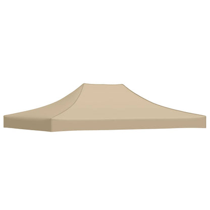 Partyzelt-Dach 4,5x3 m Beige 270 g/m²