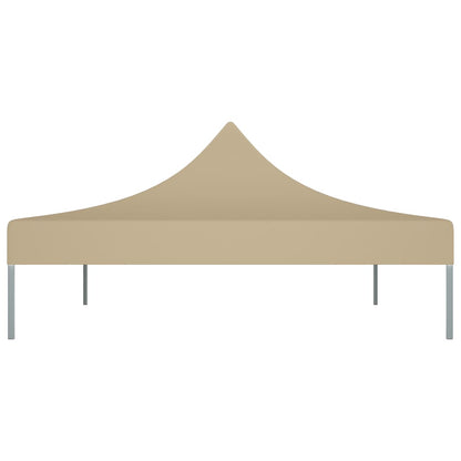 Partyzelt-Dach 4,5x3 m Beige 270 g/m²