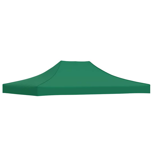 Partyzelt-Dach 4,5x3 m Grün 270 g/m²