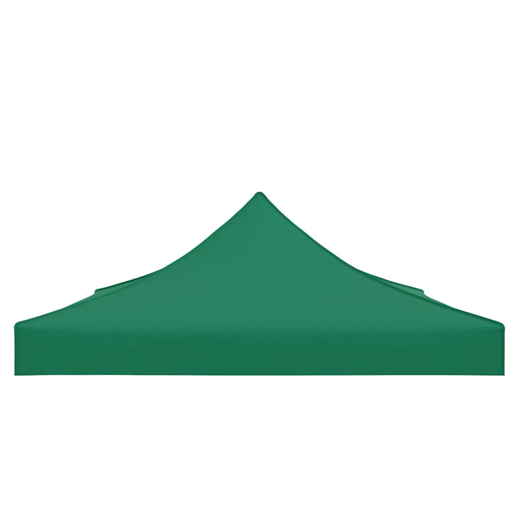 Partyzelt-Dach 4,5x3 m Grün 270 g/m²