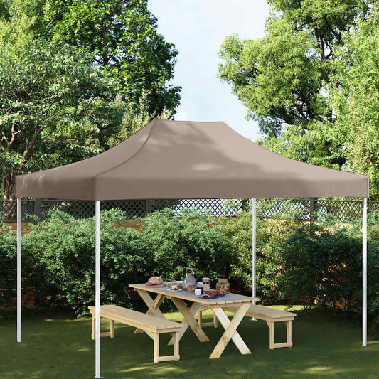 Partyzelt-Dach 4,5x3 m Taupe 270 g/m²