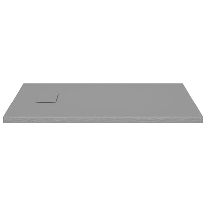 Duschwanne SMC Grau 100x70 cm