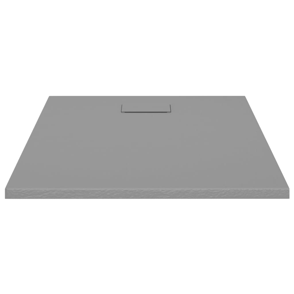 Duschwanne SMC Grau 100x80 cm