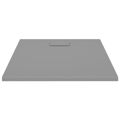 Duschwanne SMC Grau 100x80 cm