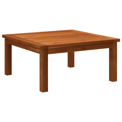 3-tlg. Garten-Lounge-Set mit Kissen Holz Akazie & Seil